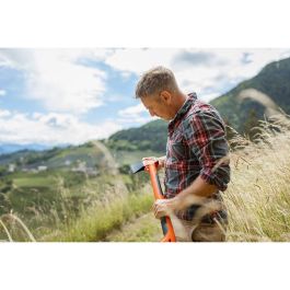 Stocker Hacha de hendidura 1400 g con martillo ergonómico y presilla de seguridad longitud 60 cm