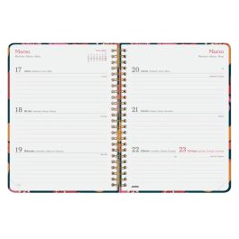 Agenda 2025 Trendy You E10 155X212Mm Semana Vista Horizontal Tulip Finocam 760042725