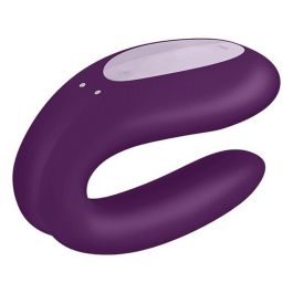 Satisfyer Double Joy Vibrador Violeta con App y Bluetooth