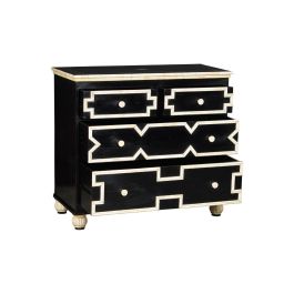 Cómoda Home ESPRIT Negro 111 x 51 x 99 cm