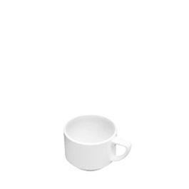 COSTA VERDE RAIO - Taza apilable 10 cl, vajilla blanca para eventos, 5 cm de alto, 7 cm de diámetro (Set de 12) Precio: 4.68999993. SKU: B1FKQZWC2X
