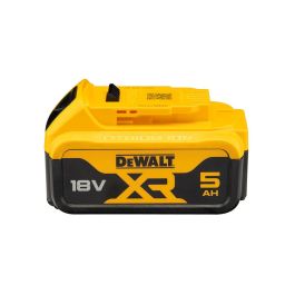 Dewalt Batería Carril XR 18V 5Ah Li-Ion para Herramientas Inalámbricas Dewalt 18V XR con Indicador LED y Protección Total