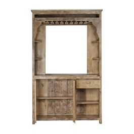 Mueble Bar Item Home DKD Home Decor Natural 66 x 247 x 158 cm Mueble Bar Item Home DKD Home Decor Natural 66 x 247 x 158 cm