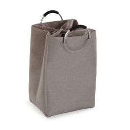 Cesto para la Ropa Sucia Versa Gris Aluminio Polipropileno EVA 36 X 55 X 30 CM