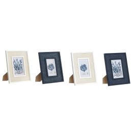 DKD Home Decor Marco de Foto 13x18 cm Atlantico Azul Marino Blanco Mdf (4 Unidades) Precio: 30.68999956. SKU: B148MLBEXK