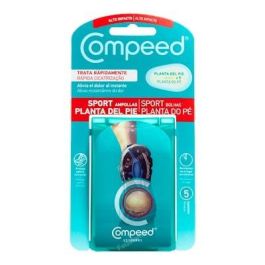 Compeed Apósitos Hidrocoloides para Ampollas Planta Pie Sport, 5 Unidades. Alivio Instantáneo del Dolor y Protección Reforzada Antirroces Precio: 9.5000004. SKU: S05101756