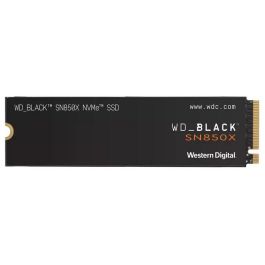 Western Digital WD Black SN850X SSD 1TB NVMe PCIe Gen4 M.2 2280 WDS100T2X0E - 7300 MB/s Lectura, Sin Disipador