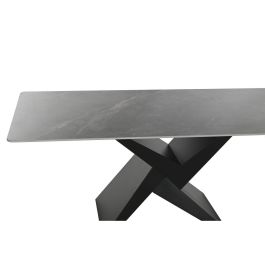 Mesa Comedor Moderno DKD Home Decor Negro 90 x 75 x 180 cm