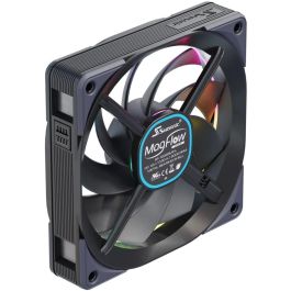 Seasonic MagFlow 1225PWM ARGB Ventilador para PC 120mm, 2000 RPM, Negro - Kit 1-Fan