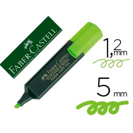 Rotulador Faber Castell Fluorescente Textliner 48 Verde 10 unidades Precio: 6.50000021. SKU: B1FWWC6F58