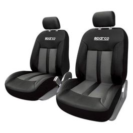 Sparco SPC1018GR 2 Fundas Delanteras S-Line Cs4 Negras y Grises Simil Piel Polyester PU 6 Piezas Sparco SPC1018GR 2 Fundas Delanteras S-Line Cs4 Negras y Grises Simil Piel Polyester PU 6 Piezas