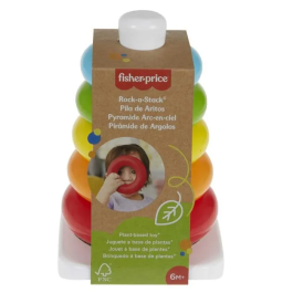 Fisher Price Piramide Balanceante Eco 5 Aros para Bebés +6 Meses