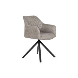 Silla DKD Home Decor Negro Gris 55 x 58 x 83 cm Precio: 129.94999974. SKU: B1K74SQFAJ