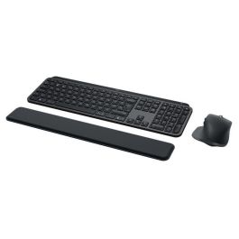 Logitech MX Keys Combo for Business Gen 2 - Teclado Retroiluminado + Ratón MX Master 3S Inalámbrico Quiet Click 8000 DPI con Logi Bolt - GRAPHITE UK INTNL