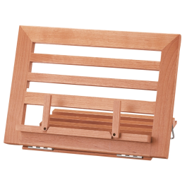 Q-connect Atril Sujetalibros de Madera 340x240x170 mm