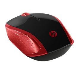 HP Ratón Inalámbrico 200 Rojo Imperial Versátil y Cómodo para Uso Diario