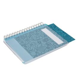 Finocam Agenda Docente Magistral Personalizable Espiral Doble 4º Svh Azul 2025-2026