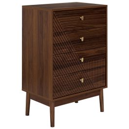 Home Deco Factory Cómoda Tiffany 4 Cajones Colección Cocooning Precio: 131.50000006. SKU: B1FJH5M2E8