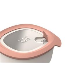 Berghoff 3950220 Set 3 Contenedores de Alimentos Apilables, 100% a Prueba de Fugas, Aptos para Microondas y Congelador