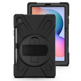 eSTUFF Funda AUSTIN Defender para Galaxy Tab S6 Lite 2024/2022/2020, a prueba de golpes, soporte 360°, correa de mano/hombro - Negra Precio: 41.94999941. SKU: B14HMN3DRB