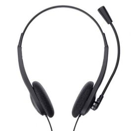 Trust Auriculares Basic Estéreo con Jack 3.5 mm, Ultraligeros, Micrófono Flexible Ajustable, Negro Trust Auriculares Basic Estéreo con Jack 3.5 mm, Ultraligeros, Micrófono Flexible Ajustable, Negro