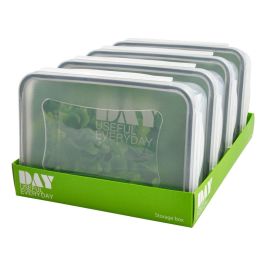 Day Recipiente Hermético Rectangular Storage 1.5 L Libre de BPA