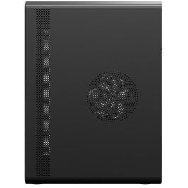 Aerocool CS-110 v1 Caja Mini Tower MicroATX/MiniITX Negra para PC Hogar/Oficina