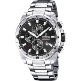 Reloj Hombre Festina F20463/4 Negro Plateado Precio: 161.49999954. SKU: B1DCGFRNBX