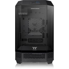 Caja de PC - THERMALTAKE - The TOWER 300 (Negro) - Mini torre - Formato Micro-ATX - Sin fuente de alimentación