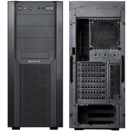 Chieftec CW-01B-OP Torre Mini PC ATX/Micro ATX/Mini-ITX Mesh Serie Negro con Filtro Anti-polvo