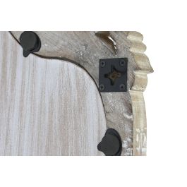 DKD Home Decor Espejo Tradicional de Mango y Cristal Blanco Natural 180x70 cm para Decoración del Hogar