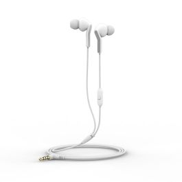 muvit for change auriculares estéreo E57 3.5mm blancos