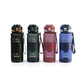 Bewinner Botella de Agua Deportiva 800 ml Plástico Reutilizable para Gimnasio Senderismo Ciclismo Viaje Antigoteo (12 Unidades)