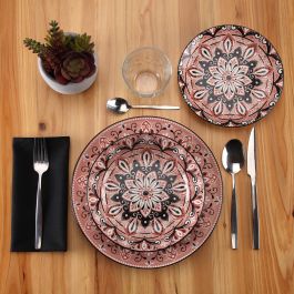 Vajilla Versa Rosa Porcelana 18 Piezas Vajilla Versa Rosa Porcelana 18 Piezas