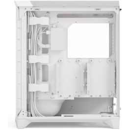 Fractal Design Meshify 3 Midi Torre ATX EATX micro ATX Mini-ITX Blanca Panel de Vidrio Templado RGB Clear Tint