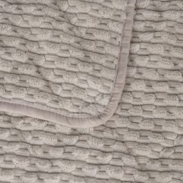 Colcha Beige 230 x 1 x 260 cm