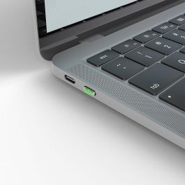 Lindy Bloqueadores de Puertos USB-C Thunderbolt 3 Sin Llave - Paquete de 10 Verdes para Seguridad de Datos