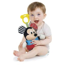 Clementoni Sonajero Mickey Peluche Texturas Con Mordedor 18x28x11 cm