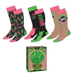 Cerdá Pack de 3 Calcetines Wicked Tu Multicolor Tallas 36-43