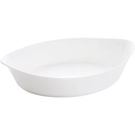 Fuente de Cocina Luminarc Smart Cuisine Ovalado Blanco Vidrio 28 x 17 cm (6 Unidades)