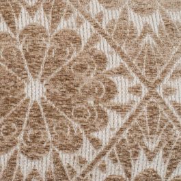 Cojín Blanco-Verde Algodón / Poliéster 40 X 60 cm