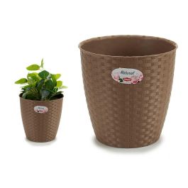 Maceta Natural Inter Exter 24 Diam Marron Stefanplast 24X22CM (6 Unidades) Precio: 24.50000014. SKU: B1JGK3CG4W
