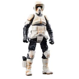 HASBRO Figura Star Wars The Mandalorian: Speeder Bike con Scout Trooper y Grogu 9cm con Accesorios