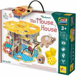 Lisciani Giochi LIS8008324107315 La Casita del Ratón - Juego Montessori de Asociación MONTESSORI WOOD