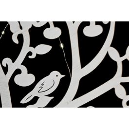Decoracion Pared Shabby DKD Home Decor Blanco 2 x 99 x 99 cm