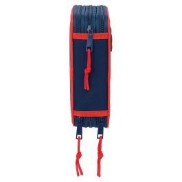 Safta Plumier Escolar Triple Cremallera 37 Piezas Spider Man 195x125x55 mm