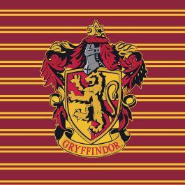 Funda Nórdica Harry Potter Gryffindor Shield Multicolor 175 Hilos 260 x 240 cm Cama de 180