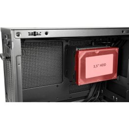 Inter-Tech IM-1 Pocket Mini Torre PC sin Fuente Alimentación Negro