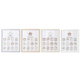 Marco de Fotos Home ESPRIT Cristal Madera MDF 40,5 x 2 x 49,5 cm (4 Unidades) Precio: 39.49999988. SKU: B1G4H2EM9A
