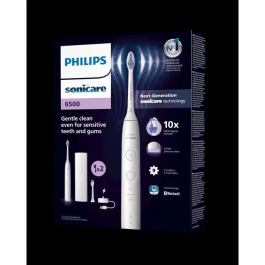 Philips HX7410/02 Cepillo de dientes eléctrico Sonicare Serie 6500 Blanco